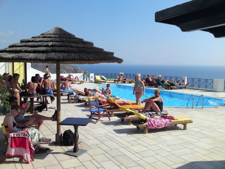 Kolitsani View Hotel Chora Eksteriør billede